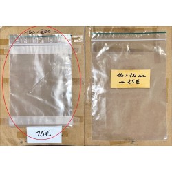 SACHET ZIP 150x200 mm (10...
