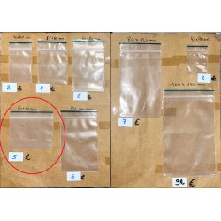 SACHET ZIP 80x60mm (100...