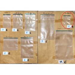 SACHET ZIP 40x40mm (100...