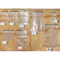 SACHET ZIP 70x100mm (100...