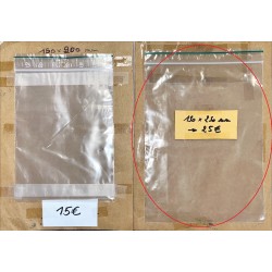 SACHET ZIP 190x250mm (100...